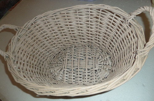 Beautiful round basket with - round,